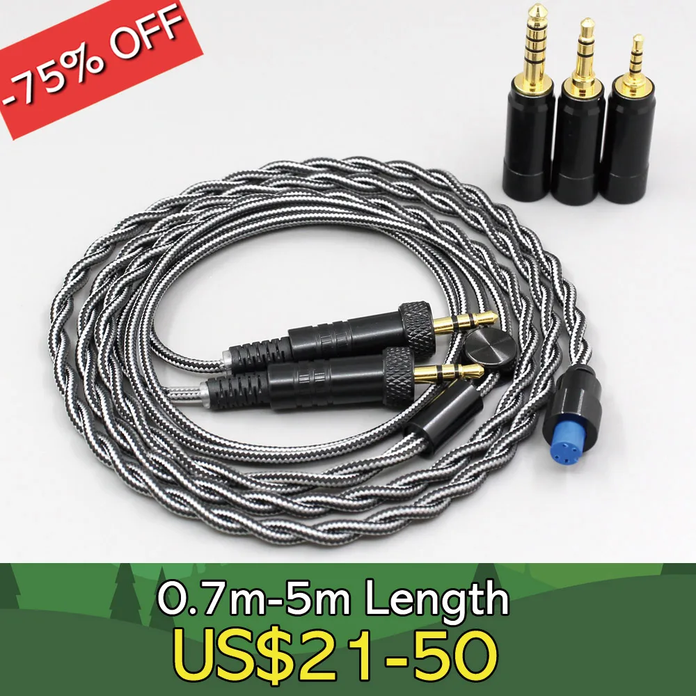 

Awesome All in 1 Plug Earphone Headphone Cable For Sony MDR-Z1R MDR-Z7 MDR-Z7M2 With Screw To Fix LN008039