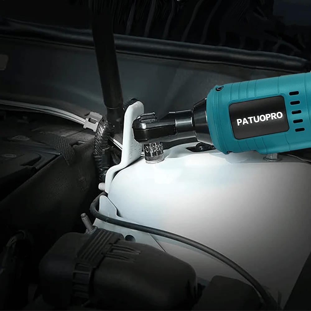 Imagem -06 - Patuopro-brushless Electric Ratchet Wrench Cordless Driver Remoção Parafuso Porca Ferramentas Elétricas para Makita Bateria 18v 300n.m 2