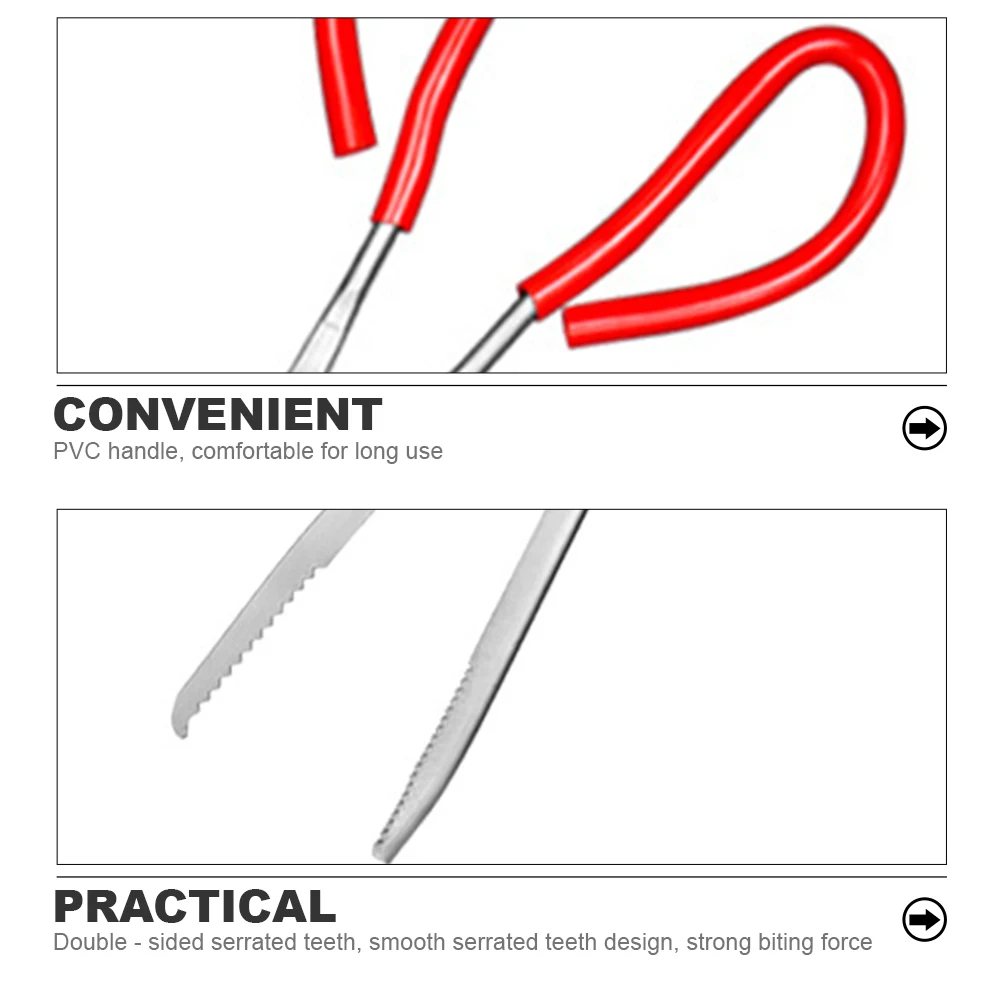 

Convenient Eel Clamp Household Tortoise Clamp Multi-Use Crab Accessory Outdoor Bbq Hiking Fishing Tool Crab Tong