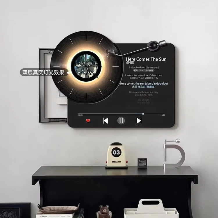 

Modern Bedroom Decoration Vinyl Records Pictures UV Printing Electricity Meters Box Covers