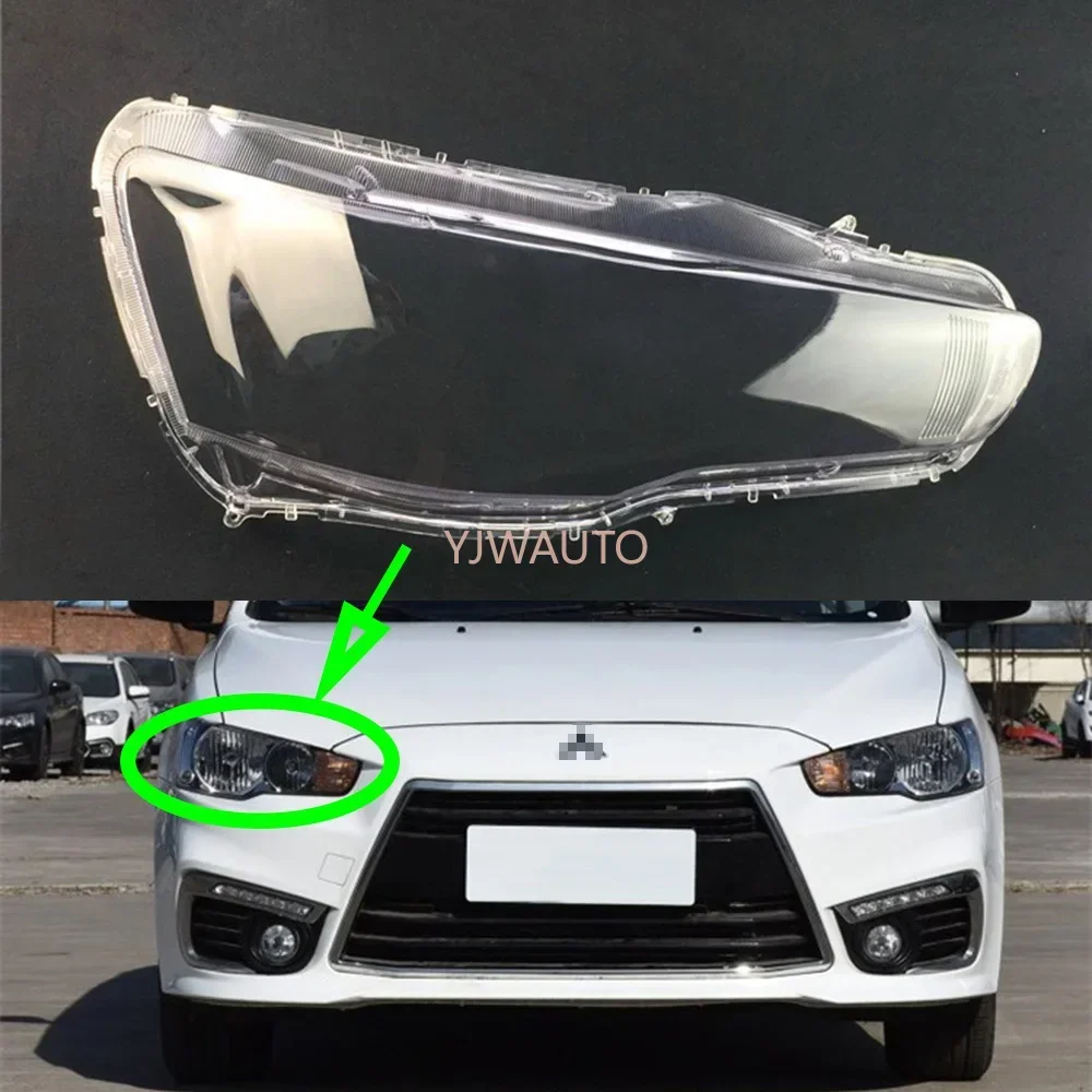 

Для Mitsubishi Lancer EX 2010 2011 2012 2013 2014 2015 2016 2017 крышка фары автомобиля линза передний абажур авто корпус