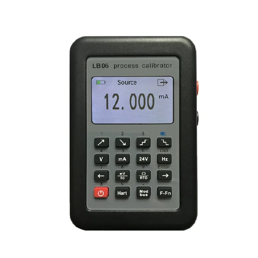 

2025 LB06 Multifunction Process Calibrator 0-24mA 0-11V/ mV Signal Generator with Hart Modbus Function