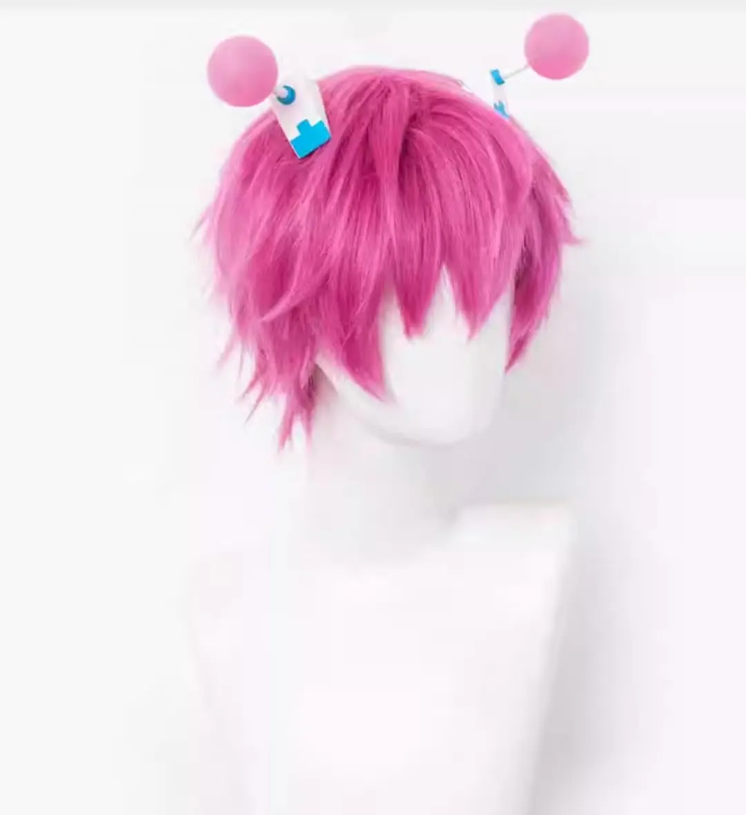 Anime Saiki Kusuo Wig Cosplay Anime Party Wig (Wig with Hairpin)