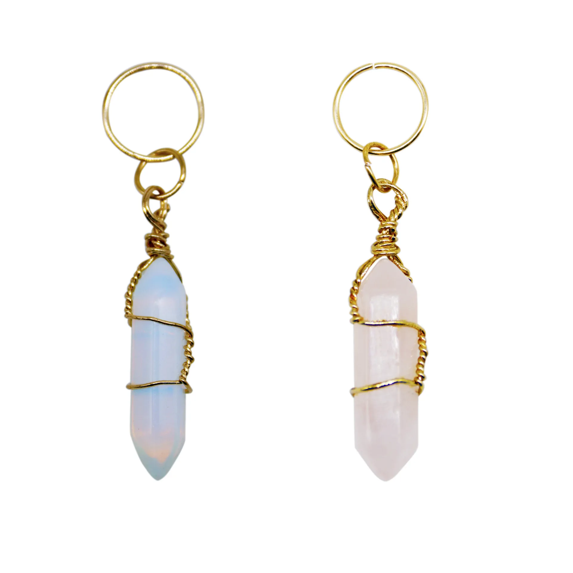 Crystal Hair Accessories Dreadlock Embellishments Wire Wrapping Loops Drops Premium DIY For European American Style