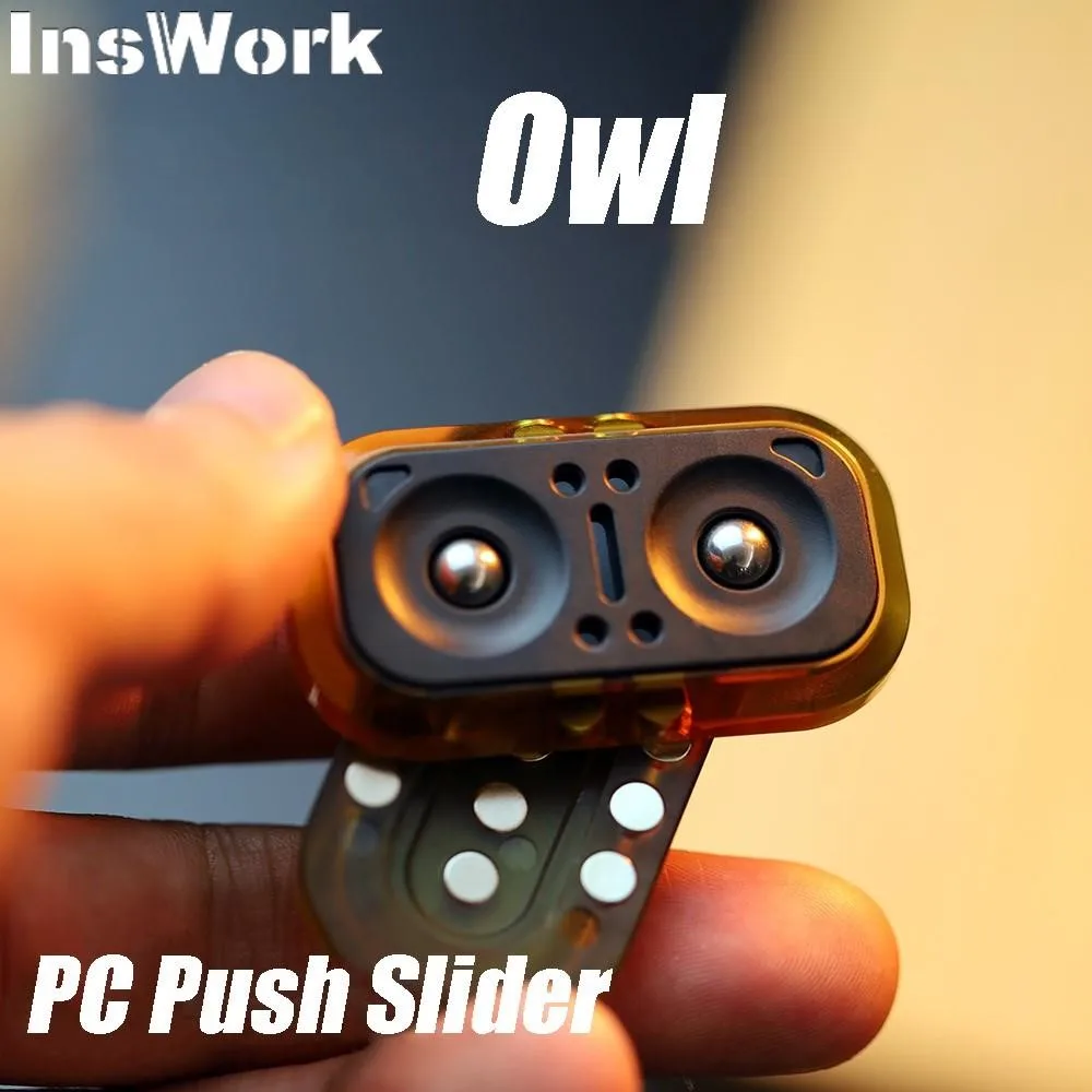 GAO Studio Owl Magnetic PC Push Slider Fidget Toys Office Toys For Adults Desktop EDC Fidget