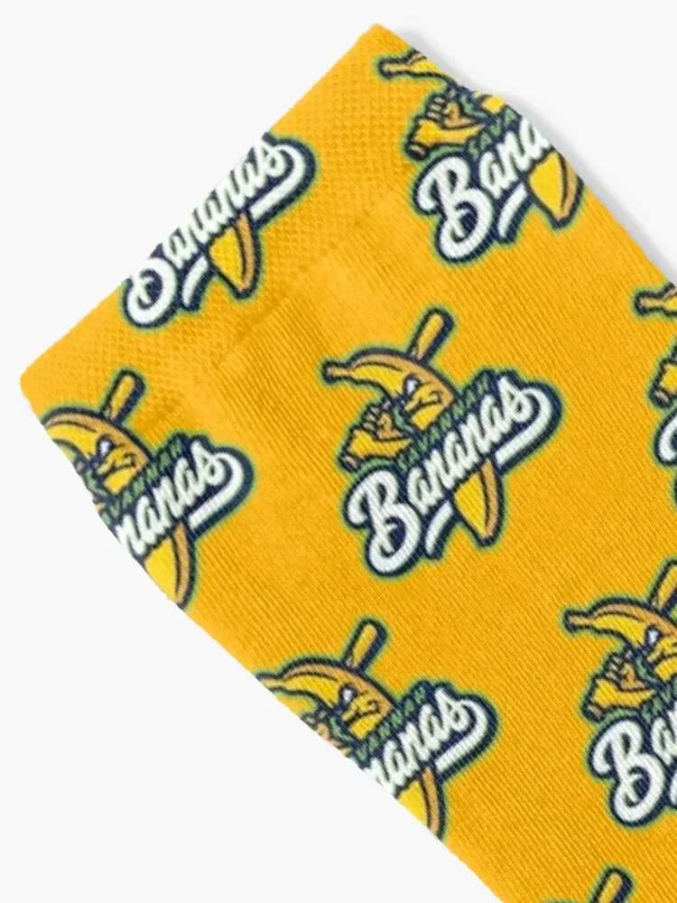 Yellow team Baseball Savannah Bananas -Yellow- Socks Wholesale sport designer brand Socks Men Women's