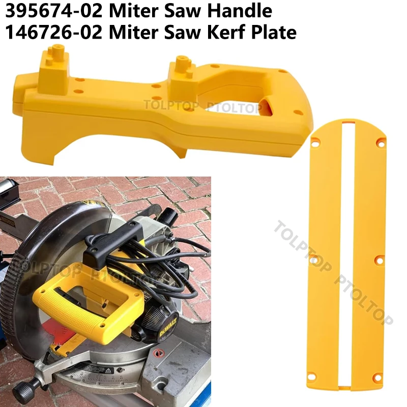 395674-02 146726-02 HOT Miter Saw Replacement Parts for Dewalt Kerf Plate DW703 DW704 Miter Saw DW705-B2 DW705-BR Tool adapter