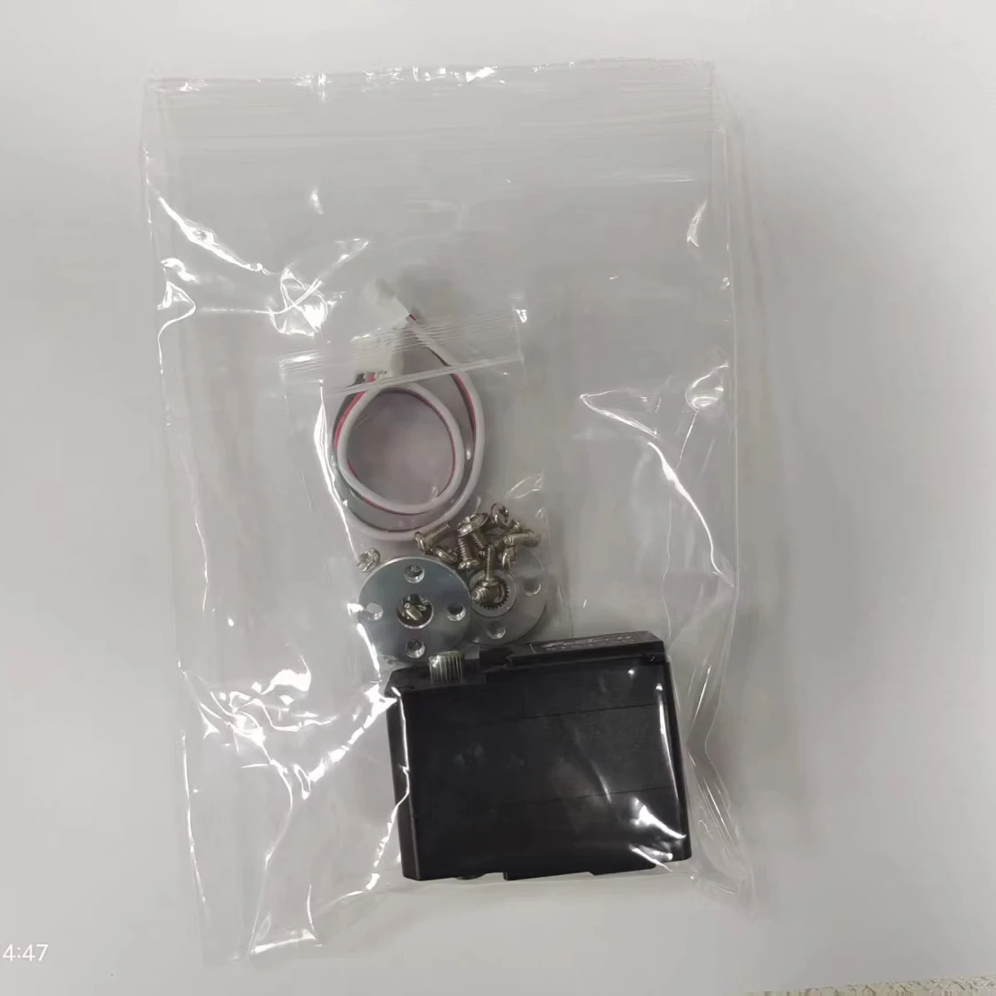 FEETECH 50KG STS3250 Servo PE embalaje carcasa inferior plástico versión más barata para SO-ARM100 brazo robótico Robot personalización Servo