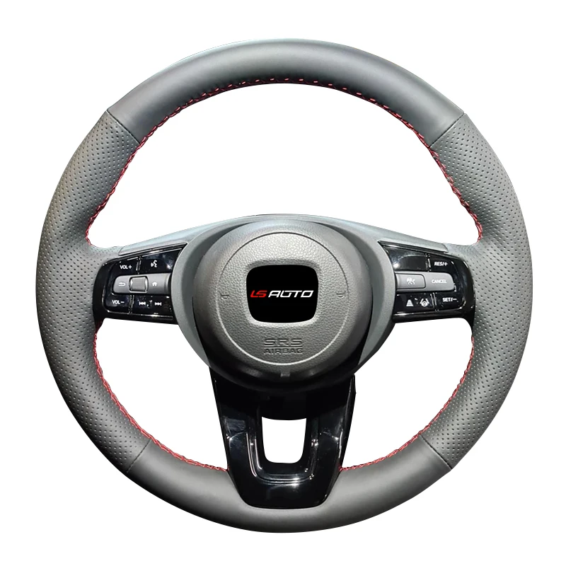 Microfiber Leather Car Braiding Steering Wheel Cover for Honda New Vezel 2021-2023 Honda Vezel RV3 RV4 RV5 RV6  Honda H-RV 2022