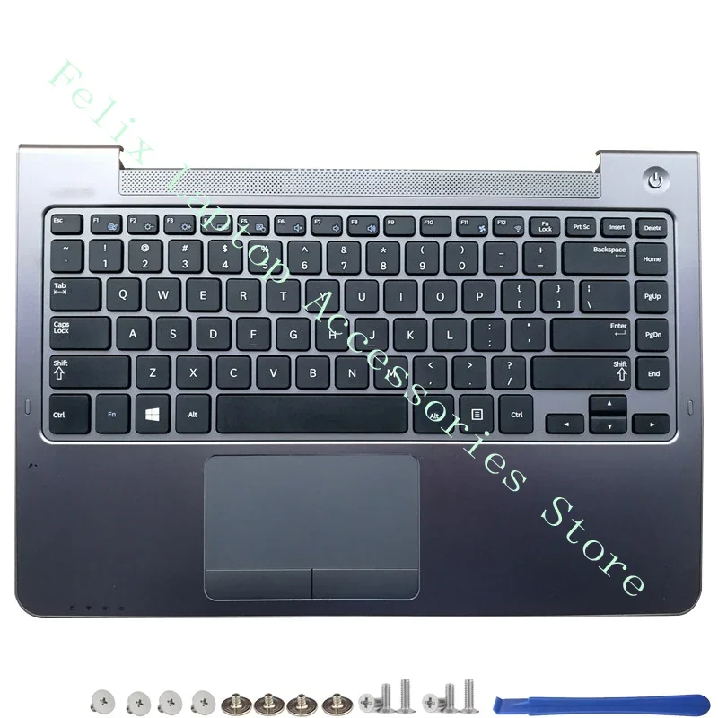 Dla NP530U4C 530U4C NP530U4B 530U4B 530U4CL 532U4C 535U4C 535U4X Laptop LCD Tylna Pokrywa/Przednia Ramka/Palmrest/Dolna Obudowa