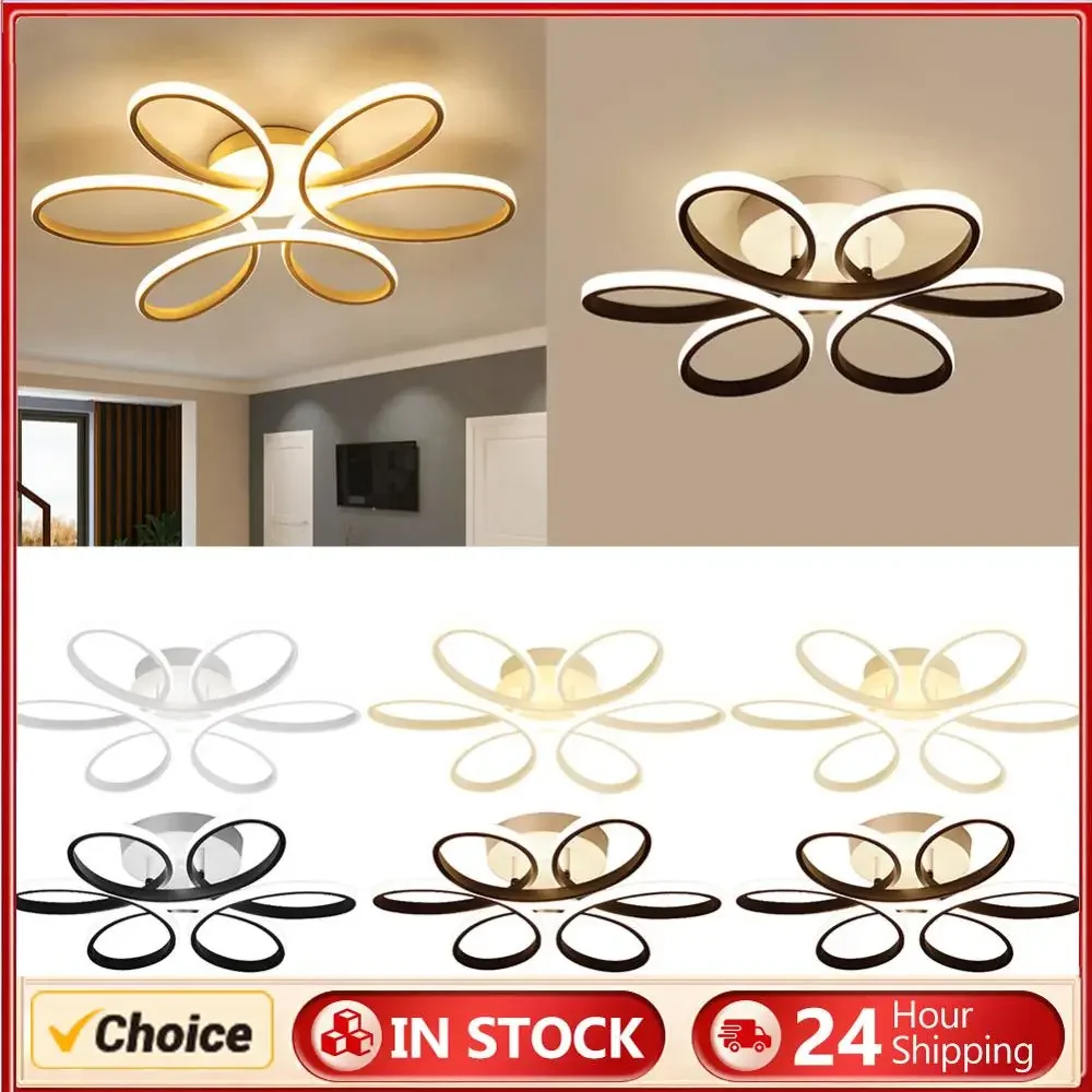 

Flush Mount Lamp Three Colors Modern LED Aisle Ceiling Lamp Super Bright Living Room Corridor Lights Eye Care for Corridor Stair