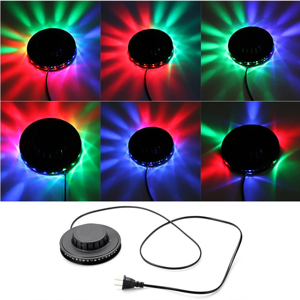 Colorful Disco Lights 48LED Stage Background Decoration Christmas Party Wine Club KTV Shop Net Red Background Decoration Lights