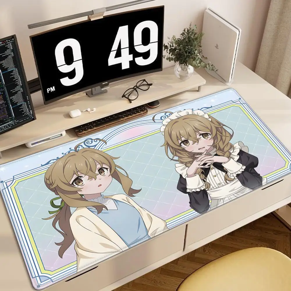 

Secrets of the Silent Witch Monica Mouse Pad For Genshin Impact Anime Gaming Desk Mat Large Mousepad XXL Carpet