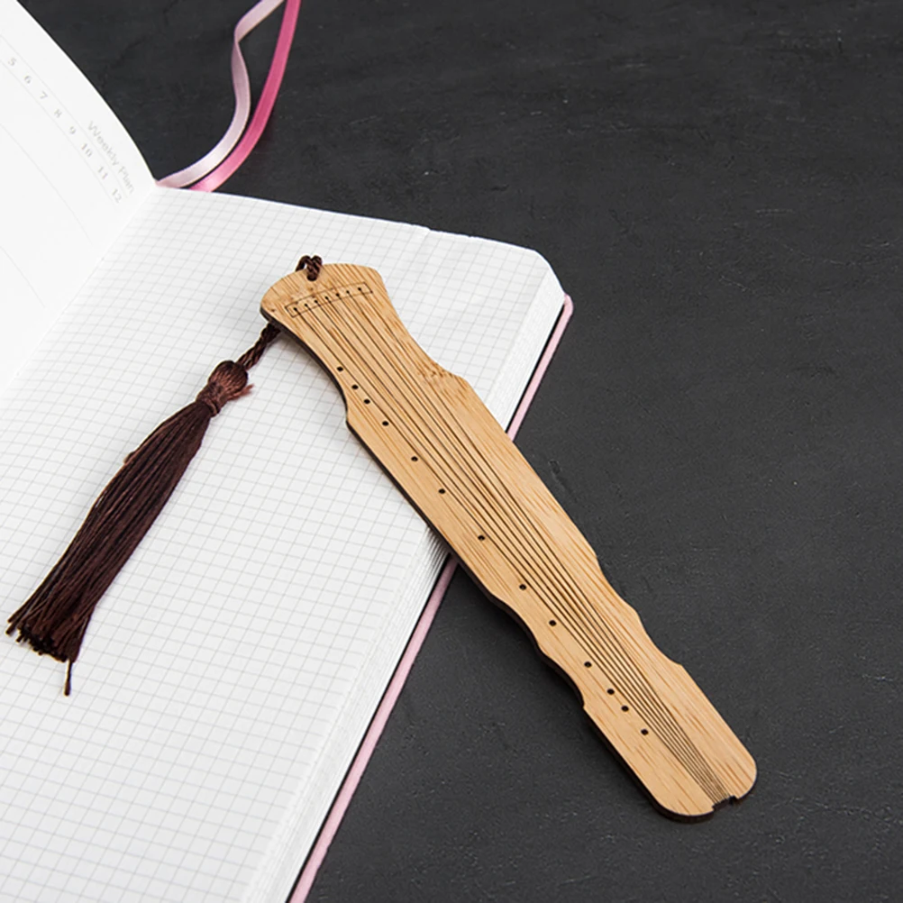 ที่คั่นหนังสือไม้ไผ่ 12 ชิ้น ลายซิเธอร์จีน ของขวัญที่เป็นมิตรสำหรับนักอ่าน นักเรียน นักเขียน บัณฑิต ผู้รักหนังสือ