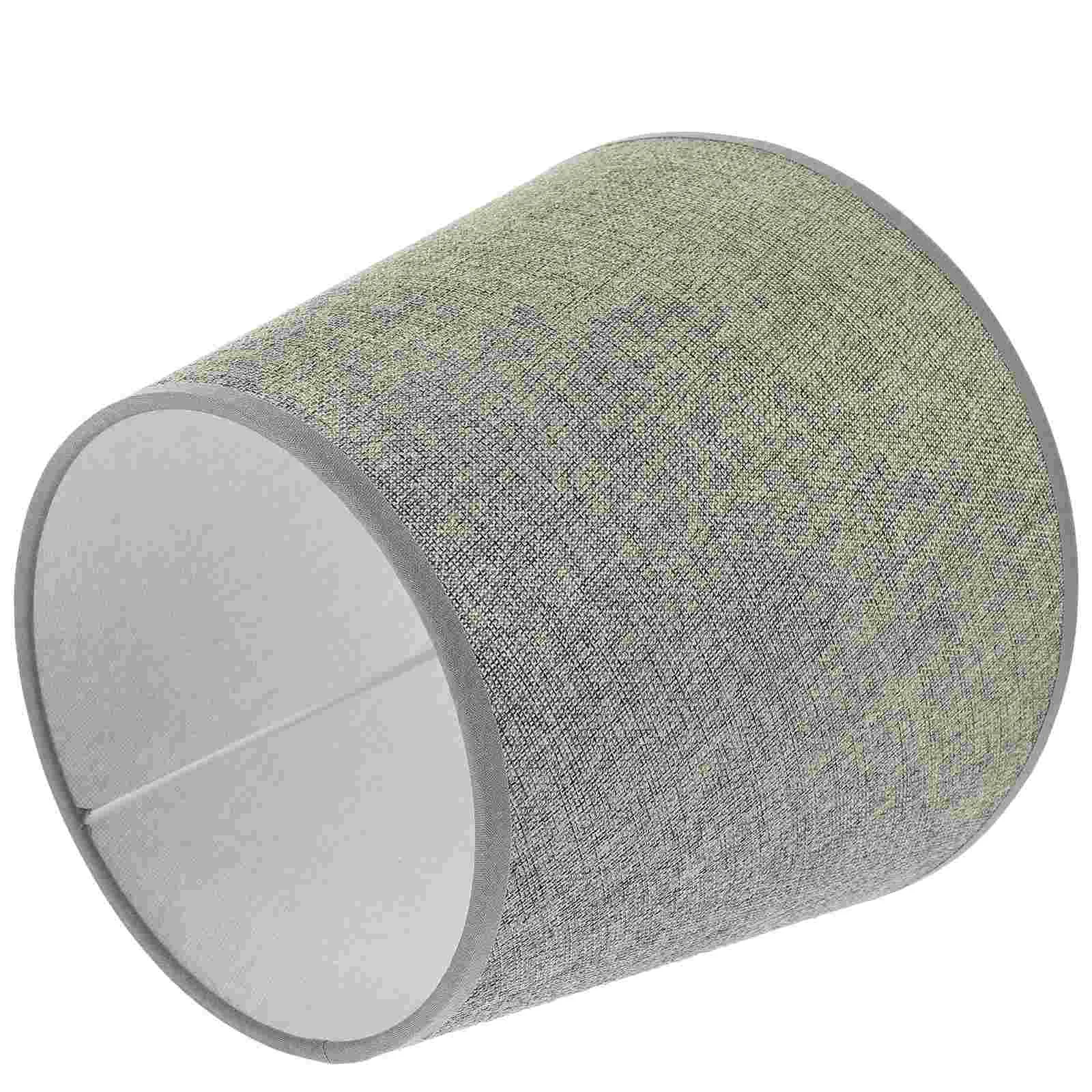

Solid Color Lampshade Desk Cover Cloth for Table Decorative Desktop Pendant Light