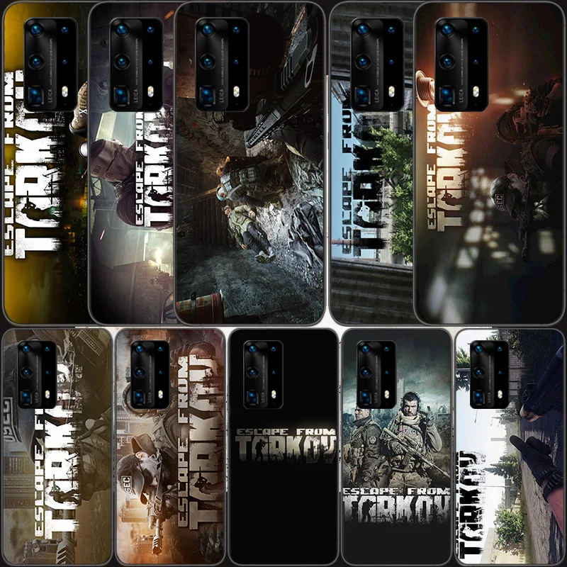 Escape From Tarkov Soft Clear Phone Case For Huawei P30 Lite P10 P20 P40 P50 Pro Mate 40 Pro 30 20 10 Lite Cover Silicone