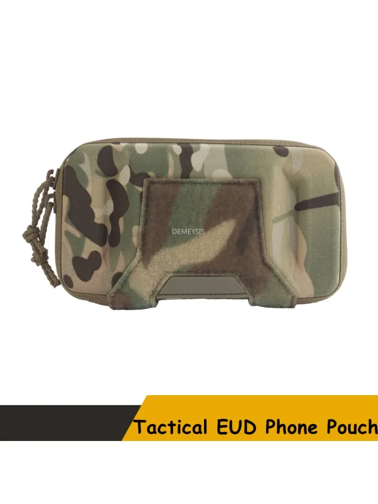 Tactical Universal Phone Pouch MOLLE EUD Smartphone Holder Case for Plate Carrier Vest Airsoft Hunting Outdoor Training Gear