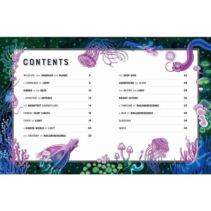 توهج عجائب البرية من التلألؤ البيولوجي جنيفر ن آر سميث ثيمز آند هدسون المحدودة 9780500653203 كتاب