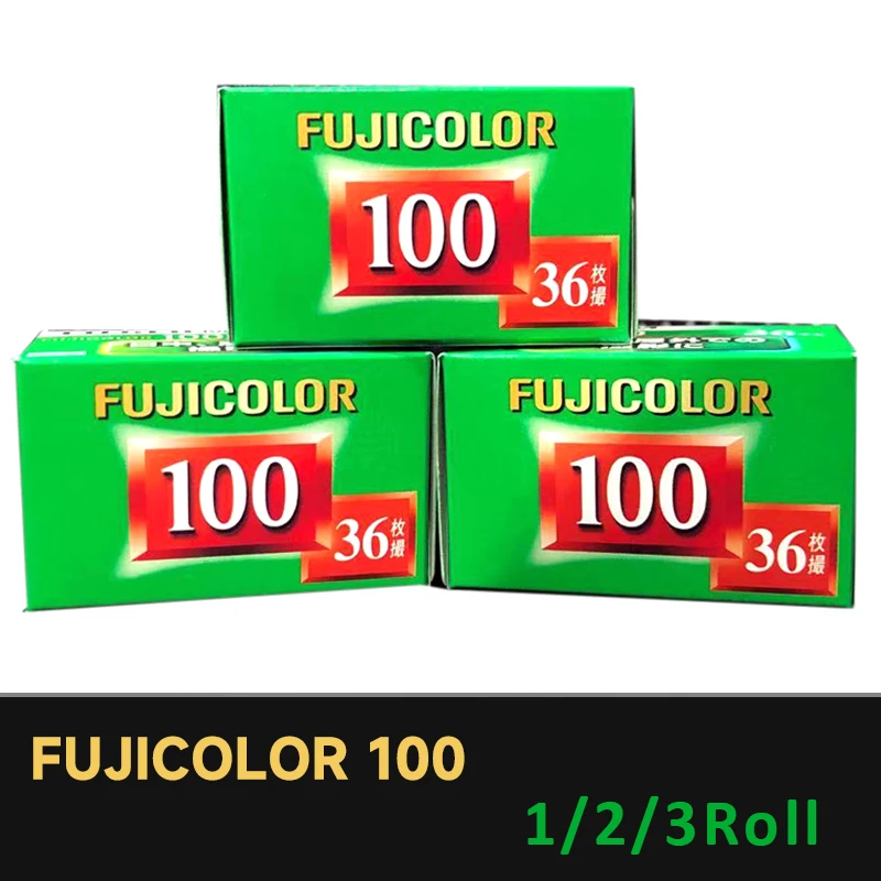 Original 5Rolls (36 Exposure/Roll) Fujicolor C100 Color Film Fujifilm 100 for 135 Format Camera ISO 100