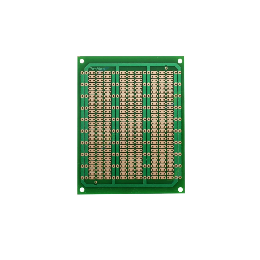 1PCS DIY 7*9CM Prototype Paper PCB Universal Experiment Matrix Circuit Board Single Row Continuous Hole