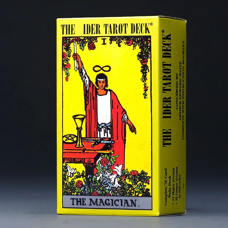 Full English version The Rider White tarot cards for divination personal use tarot deck for the the begginer