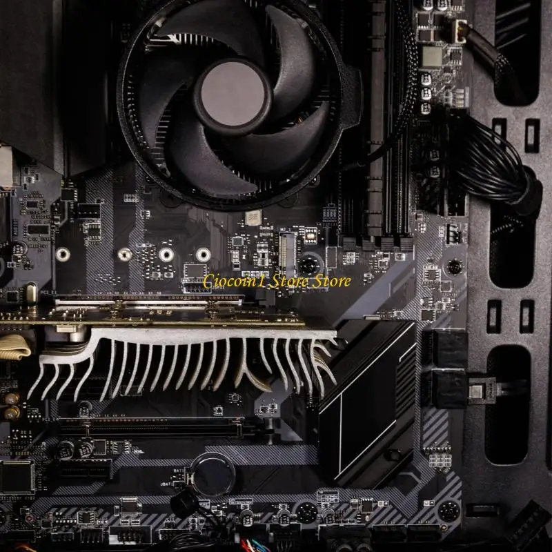 A3PC 2PCS Aluminum Alloy Cooling System With Quiet Fan For RPi 5 Enhances Thermal Management