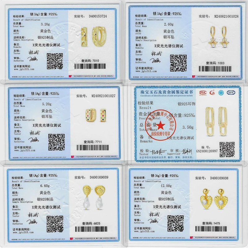 100% S925 Sterling Silver gold plated Minimalist Ear Needle Ear Hoop Earrings Buckle Wedding Women Jewelry Gifts