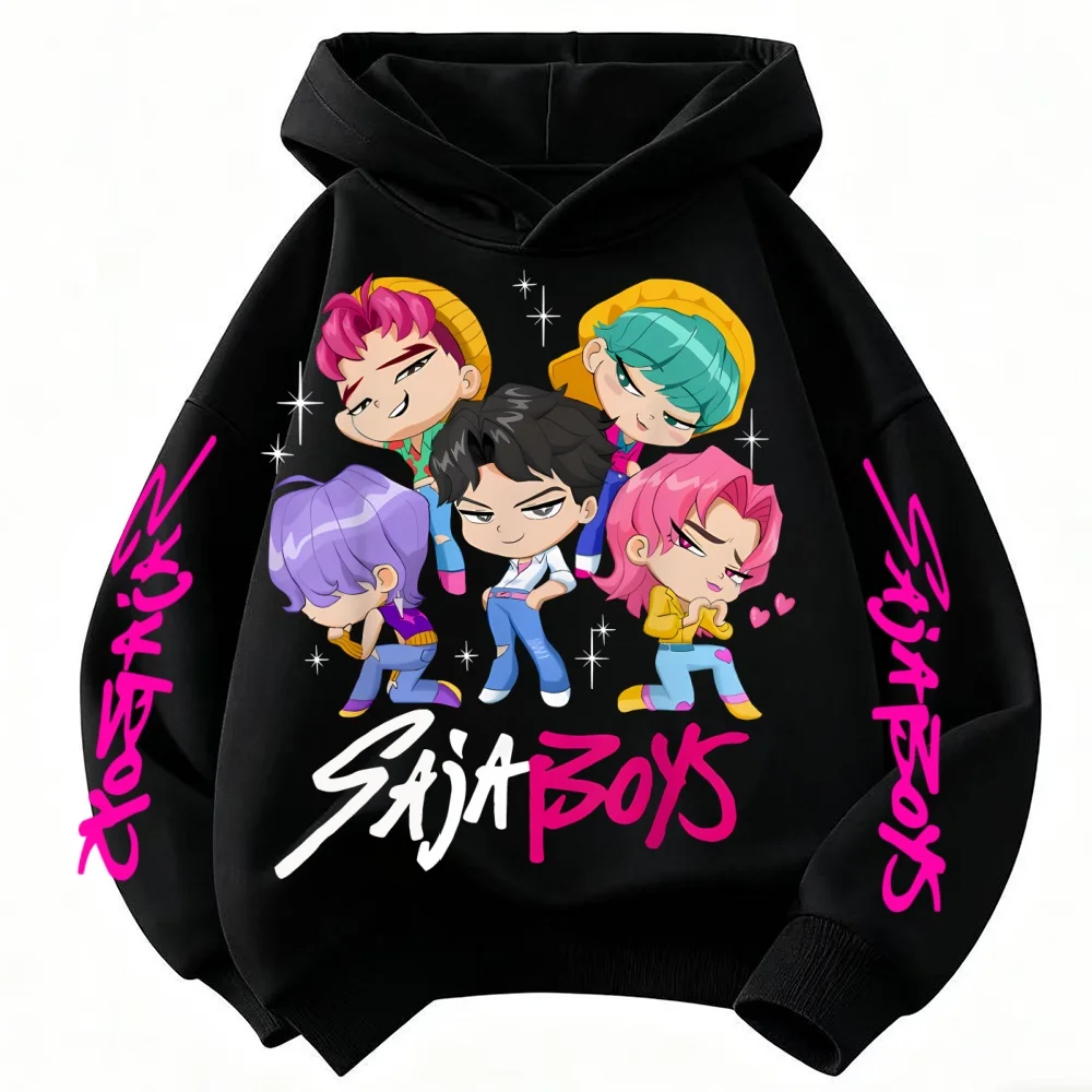 أطفال أنيمي شيطان القاتل Tomioka طباعة قلنسوة من القطن للجنسين بنين بنات عادية التي شيرت حجم 100-160 ملابس الأطفال الكرتون #2