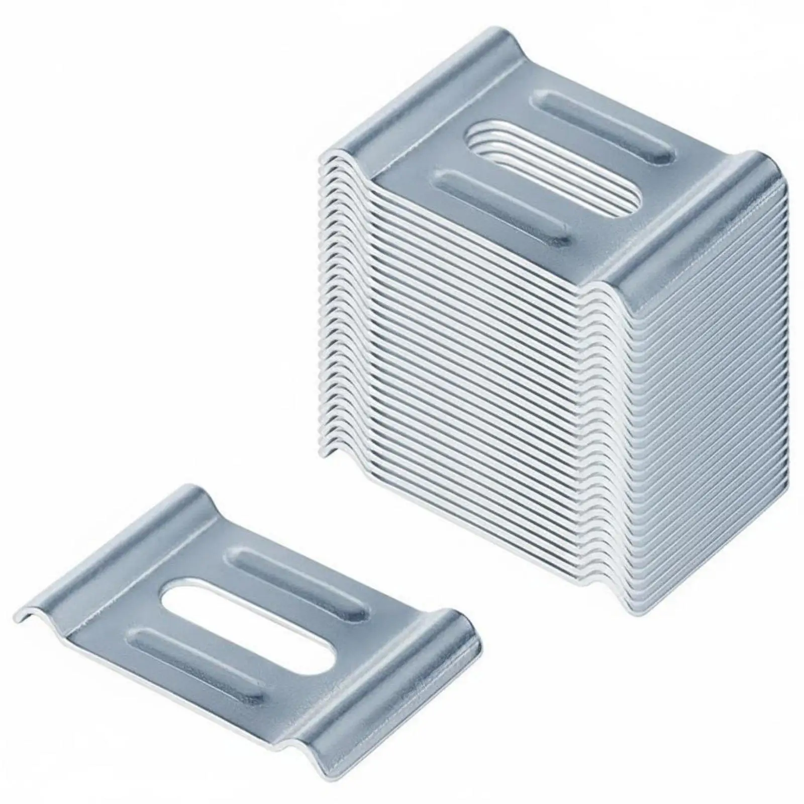 Heavy Duty Cable Tray Clamp Universal Wire Mesh Fastener Mounting Clip for Large Scale Installation