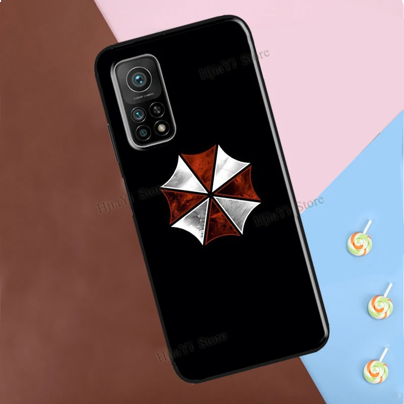Umbrella Corporation Case For POCO F3 F2 M3 M4 X3 GT X4 Pro Cover For Xiaomi Mi 11 Lite Ultra Mi 10T 11T 12 Pro view 4