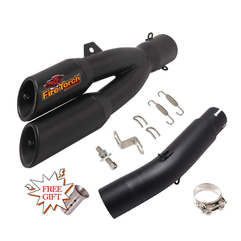 Slip On für Honda Rebell 500 300 cm500 cm300 cmx500 cmx300 2017-2023 Motorrad Auspuffrohr 51mm Schall dämpfer db Killer Escape Moto