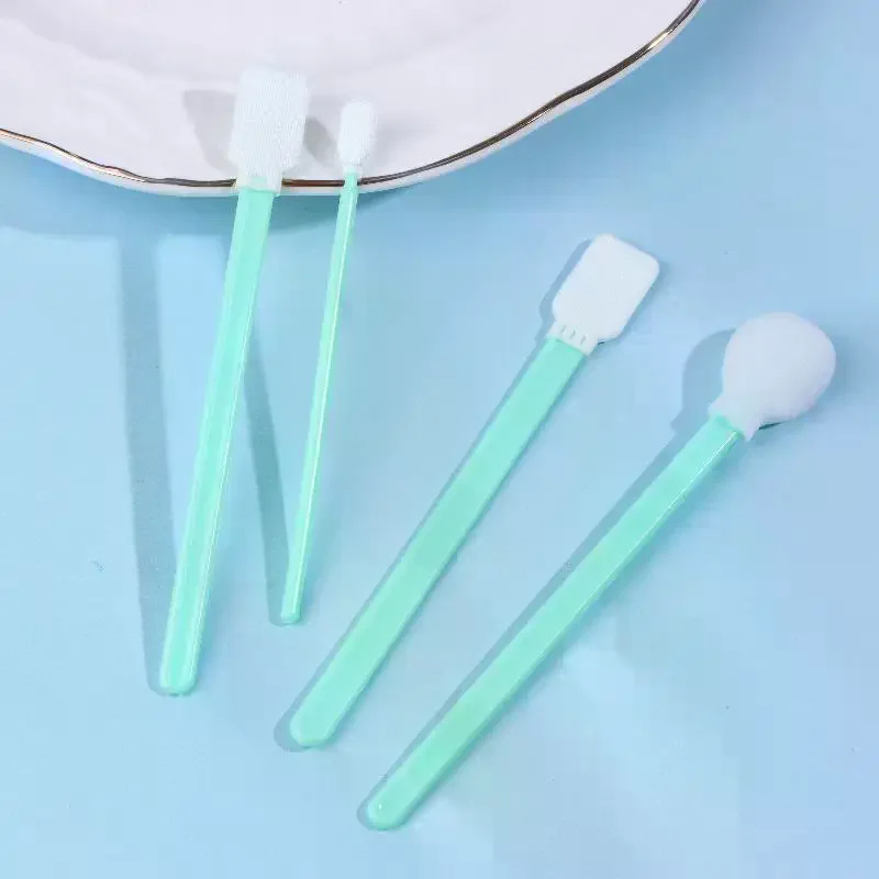 

100 шт., инструмент для чистки, беспыльные тканевые тампоны, ватные тампоны, салфетки для струйной печати и палочки для чистки экрана для принтеров