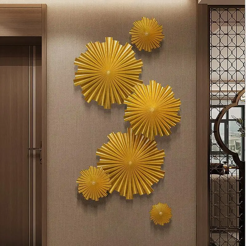 

Southeast Asian style restaurant wall soft decoration pendant Thai home living room foyer background wall decoration