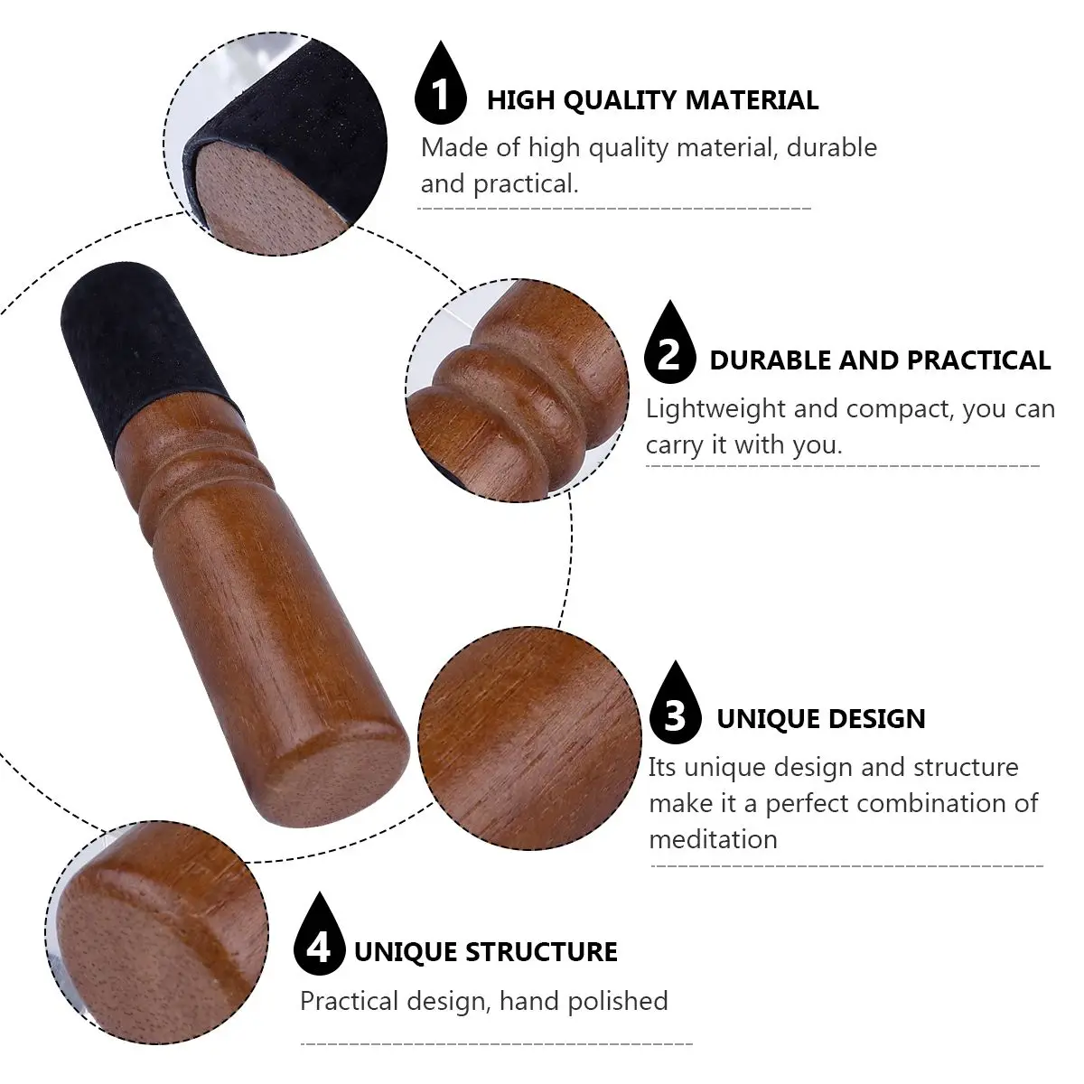 

Sound Bowl Accessories Handmade Singing Bowl Mallet Nepalese Yoga Supplies Meditation Stick Chanting Bowls Practical