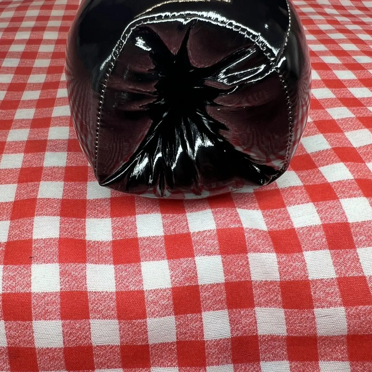 Manga de Massagem Masculina Artesanal em Algodão e Couro PU, Modelo Pocket Pussy, Cor Preto Piano