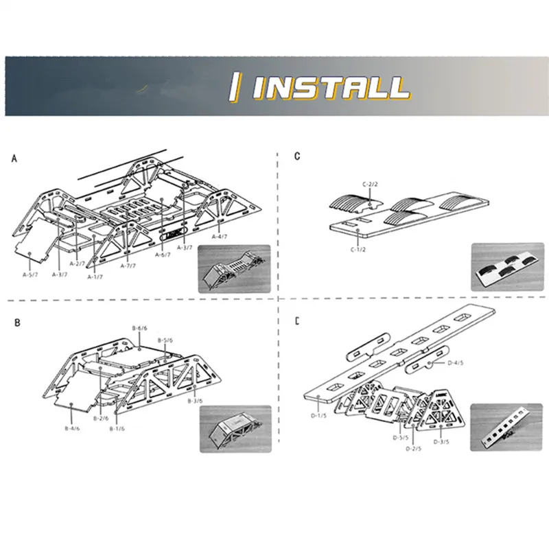 LDARC-محاكاة نموذج مسار خشبي ، عوائق لسيارة الصليب الأحمر ، سيارة مجنزرة ، سطح مكتب ، محاكاة ، من من من