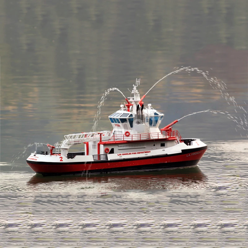 

1/35RC Fire Boat Los Angeles 2 Model Civilian Boat High-quality Precision Hand-assembled Boat Model