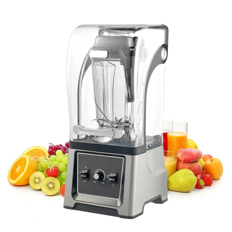 Juicer Food Processor for Ice Crushing Milkshake Hotel Supplies multifunctional quiet heavy duty blender commercial mixeur