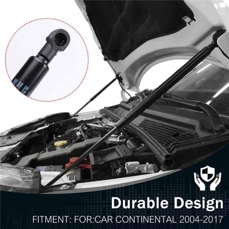 

A026-4PCS Front Hood Lift Support Gas Spring Shocks Struts For Bentley Continental 2004-2017 3W0823475B 3W8827550C 3W0823359C