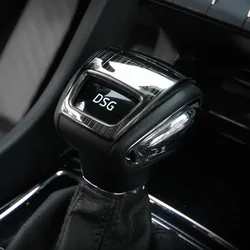 Car Central Control Gear Head Shift Knob Cover Sequin Trim  for Skoda 2017-2024 Kodiaq 2019-2024 Kodiaq GT Interior Accessories