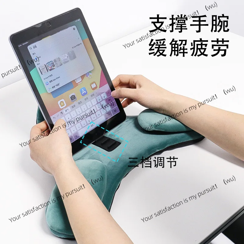 Simple desktop iPa mobile phone holder Lazy bedside drama chasing tablet reading holder Desktop wrist guard mobile phone pad
