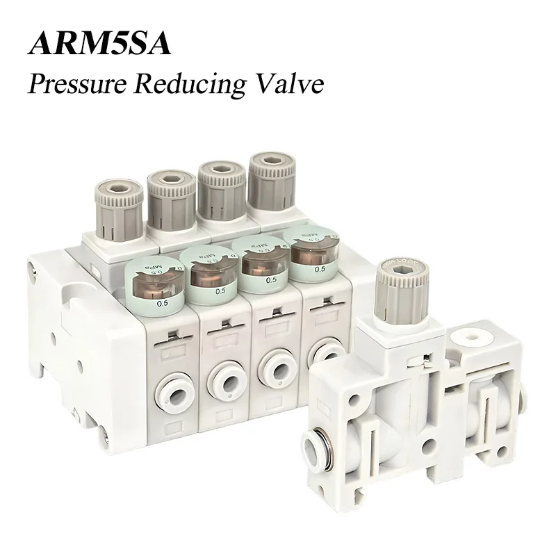 ARM5SA Miniature Compact Pressure Reducing Valve ARM5SA-06 Precision Pressure Regulators ARM5SA-06-A ARM5SA-07-A ARM5SA-08-A