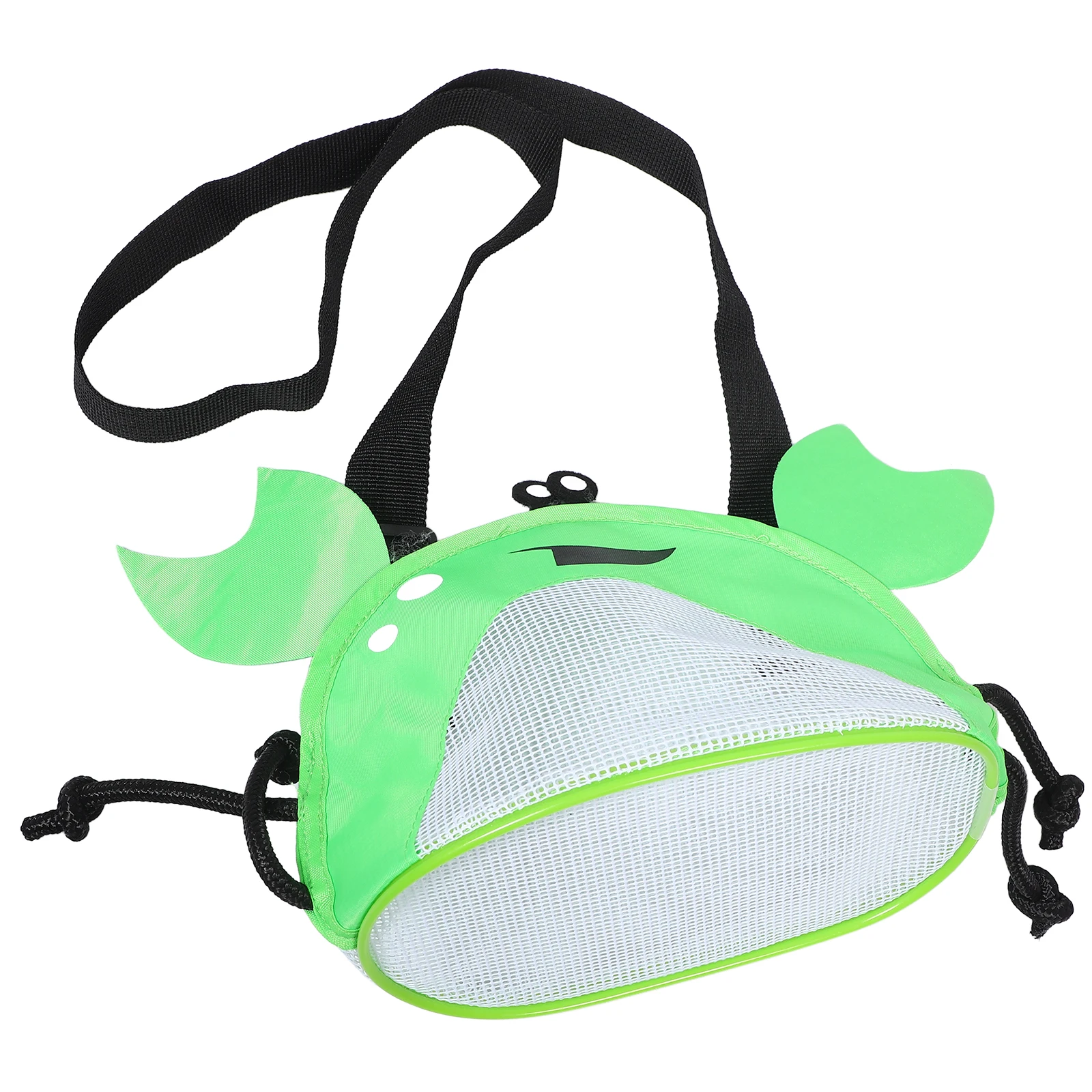 Crab Beach Bag Kids Seashell Bags Large Capacity Lightweight Mesh Shell Bags Toy Beach Essentials Girls Sand Play