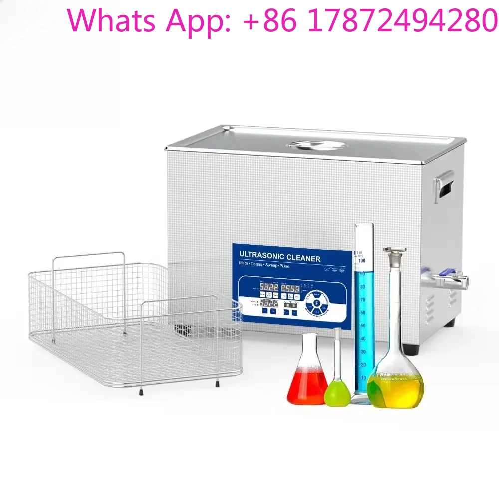 22L Dental Cleaning Equipment Lab Medical Instruments Ultrasonic Cleaner Parts with Mute Sweep Pulse Degas Power Function