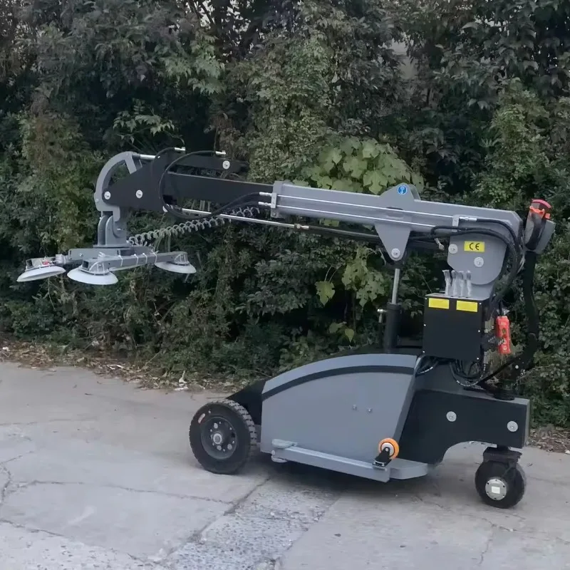 200-800kg Full Automatic Vacuum Glass Lifter Electric Robot Arm Suction Cup for Glass Door Window Installation New Condition - view 2