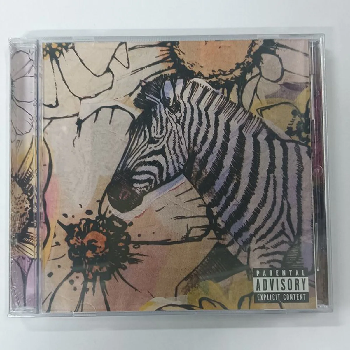 

Ultimate Timeless Classic Hip-Hop Rap Music CD Album with Explicit Content - Retro Zebra Art Cover Design