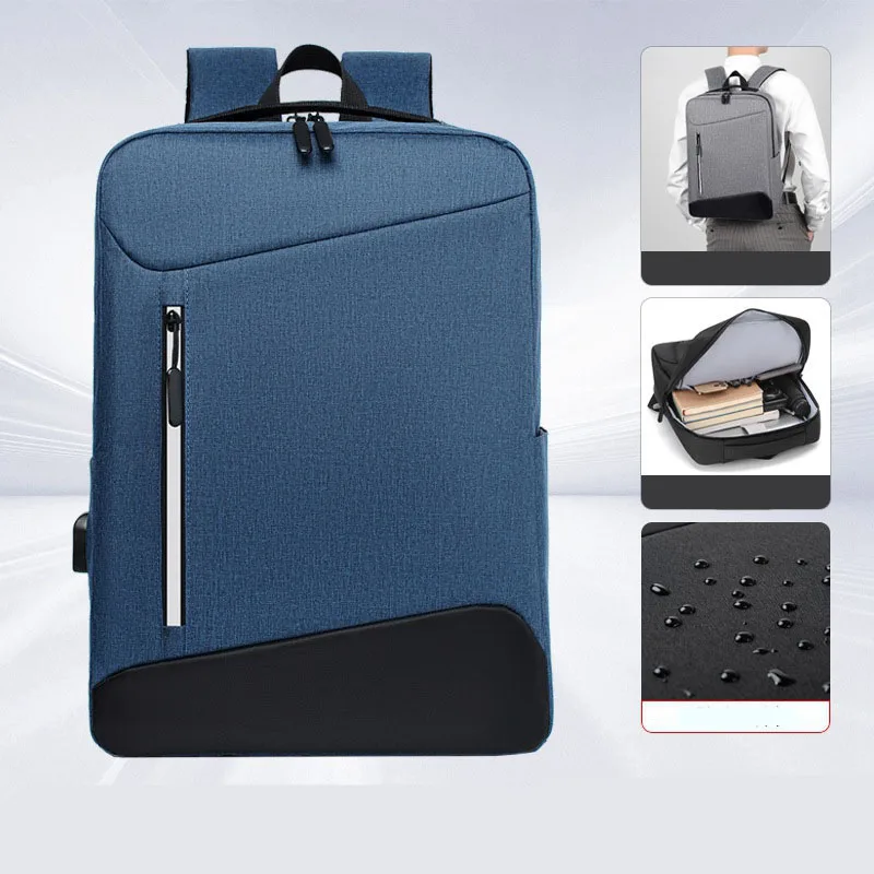 Hot Business Laptop Backpacks Waterproof Notebook For Men School Book Bag Expandable Multifunction USB Charging Man Backpacks