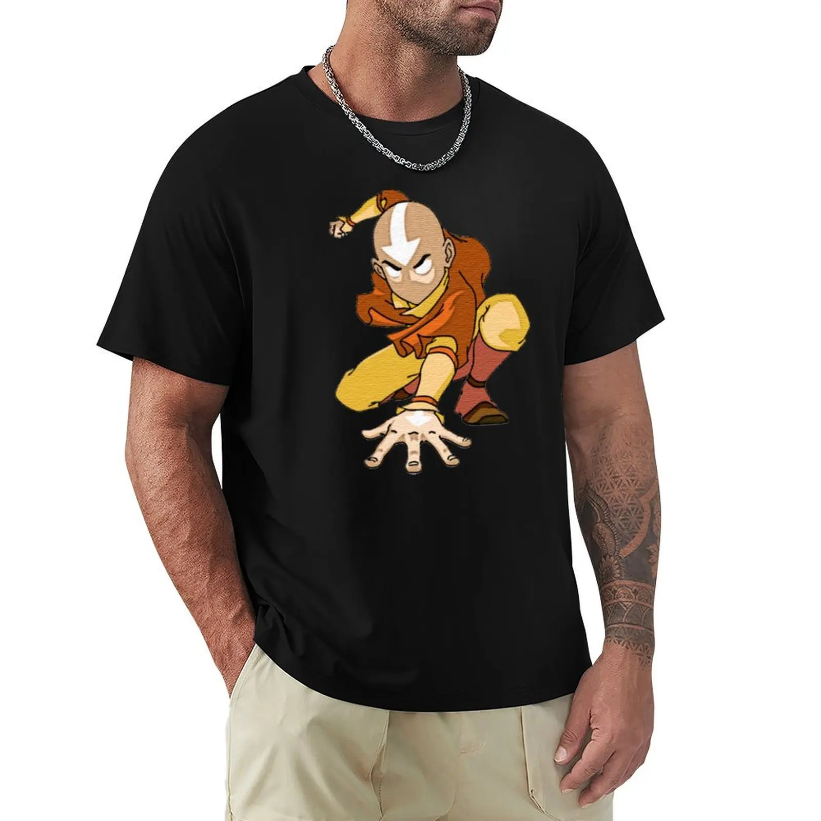 

Avatar The Last Airbender - Aang T-Shirt anime t shirts anime tshirt custom t shirt tee shirts for men