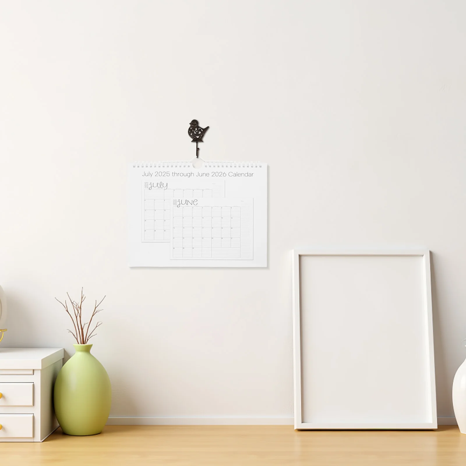 

2026 Wall Reusable Calendar Monthly Planner for Office Hanging Flip Weekly Paper