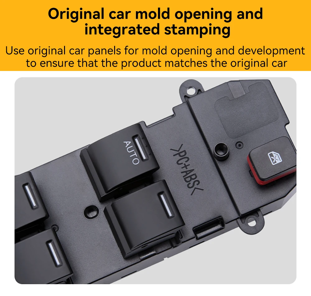 Para Honda Fit 2013 interruptor regulador de vidrio de segunda generación accesorios de montaje de botón regulador de ventana de conducción principal